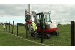 Vector Excavator Post Driver - Video