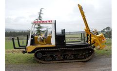 Fencemaster - Model LGP - HD-180 - Tracked Fencing Machines