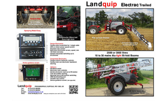 Landquip - Electrac Trailed Sprayer Brochure