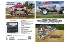 Intrac - Model 3600/4200 litre - Trailed Sprayer Brochure