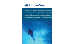 InnovaSea Systems Product - Brochure