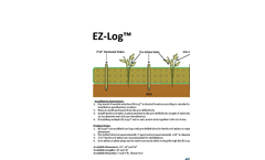 Model EZ-Log - Biodegradable Coir Logs Brochure