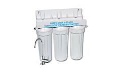 PureWater - 3-Stage Submicron Water Filtration System