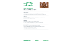 Mossrock - Cedar Chip - Datasheet
