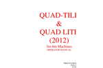 Quad-Till - Model 5m - Trailed Cultivator Brochure