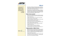 Version iMaint Online - Enterprise Asset Management Software Brochure