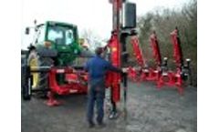 Protech P500 Post Driver `The Most Versatile in the Market Place` on John Deere 6930 Video