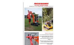 Model P10 - Digger Mounted Post Drivers Brochure
