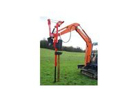Model P18+ - Digger Mounted Post Driver