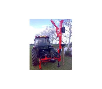 Model P 30 - Sideshift Compact Tractor Post Drivers