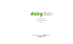 Farmdata - Dairy Data Recording and Managing Software Brochure