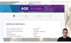How to Register for WWEM and AQE 2021 - Video
