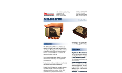  	Model SITE-LOG LPTM-1 - 7-Channel Battery Powered Stand-Alone High Accuracy Voltage Data Logger Brochure