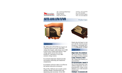 Model LFV SITE-LOG - 7-Channel Battery Powered Stand Alone Voltage Data Logger Brochure