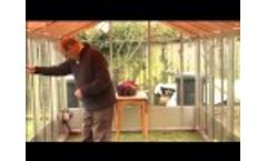 World`s First Domestic Solar Greenhouse - Polysolar  Video