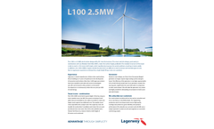 Lagerwey - Model L100-2.5MW - Wind Turbine - Datasheet