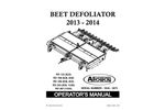 Rigid Defoliator - Manuals