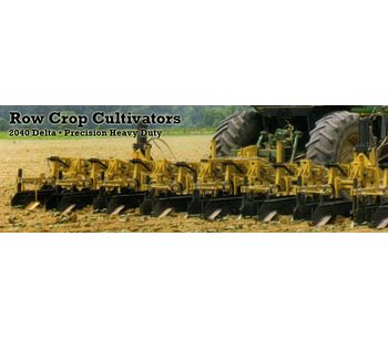 Alloway - Model 2040 Delta - Row Crop Cultivator