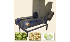 Pop-a-Top - 3 - in - 1 Floretting & Coring System for Broccoli, Cauliflower & Lettuce