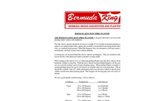 Bermuda King Row Sprig Planter Manual
