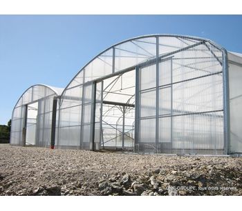 Model MCB ECO+ - Multichapel Plastic Greenhouse