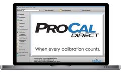 Prime - Version ProCal Direct - Calibration Management Software