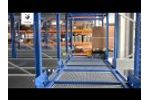 iCUBE Automated Pallet Storage and Retrival System Video
