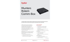 Hydor - Munters Rotem Comm-Box - Datasheet