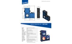 AquaScan - Model CSF 1600 - Fish Counter - Brochure