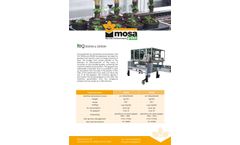 Mosa - Model 1500N and 2000N - Tea Transplanter - Brochure
