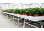 Movable Bench Systems for horticultural farm