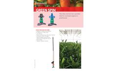 Ripple-Aquaplast - Model NDJ GreenSpin - Sprinkler Brochure