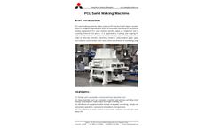 Liming - Model PCL Series - Sand Making Machine- Brochure