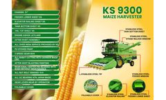 KSA - Model KS 9300 - Maize Special - Heavy Harvester - Brochure