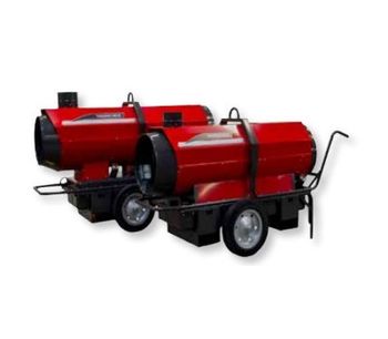 Thermobile - Model IMA - Oil Fired Heater with Flue Connection and Separate External Burner