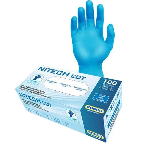 Nitech - Model EDT - Powder-Free Examination Gloves