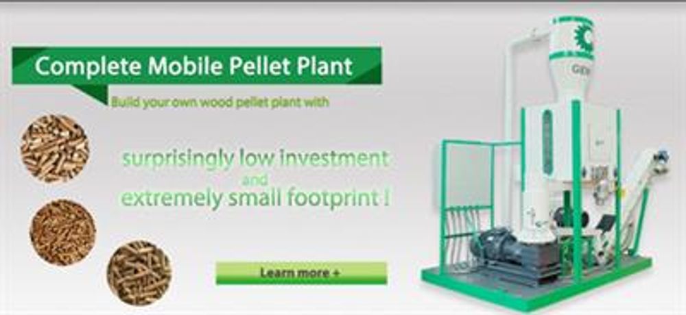 Complete Mobile Pellet Plant Be Your Pellet Factory