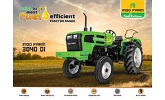 Indo Farm - Model 3040 DI - 3 Series - Tractor Brochure