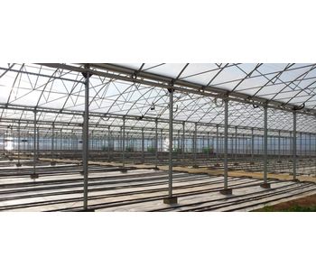 Agrimec - Model HM - Multispan Vertical Wall Greenhouse
