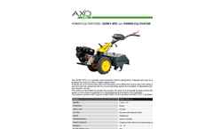 GERKY - Model MTC 1+1 - Power Cultivators Brochure