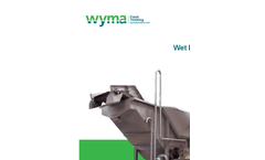 Pre-Soak - Model WYMA - Wet Hopper Brochure