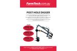 FarmTech - Post Hole Digger - Datasheet