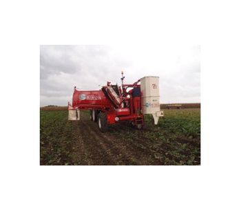 One-Row Trailed Harvester with 5 Tons Tank-2