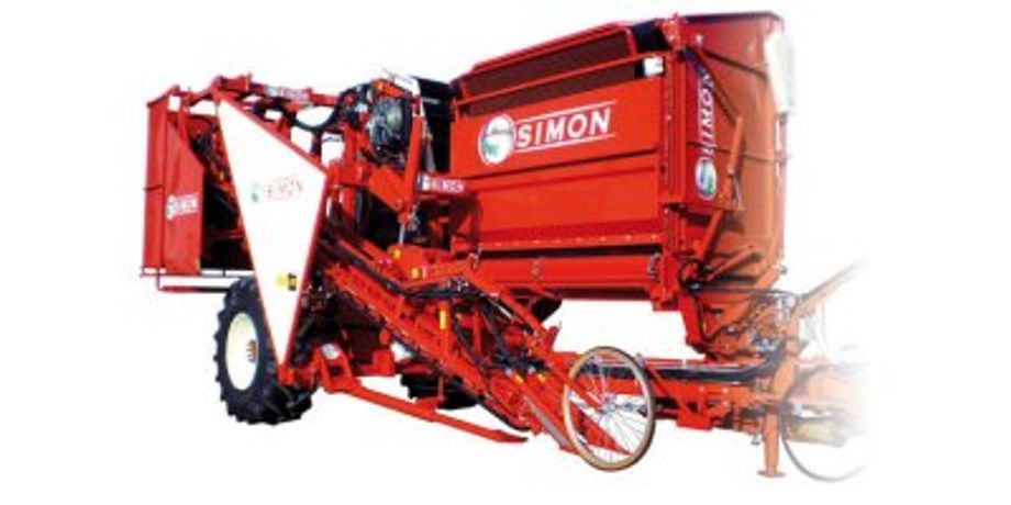 One-Row Trailed Harvester with 5 Tons Tank-1