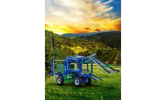 Tapis - Self-Propelled Hydraulic and Fixed Platforms with Conveyor Belts. for Fruit-Picking