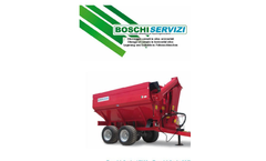 Boschi - Model 15000 and 20500 - Grain Auger Wagon - Brochure
