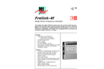 Frelink - Model 4f - Single Phase Frequency Controller Brochure