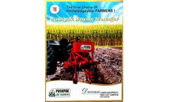 Pushpak Sugarcane - Sugarcane Ratoon Manager - Brochure