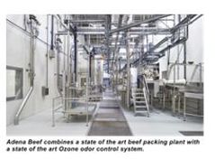 Adena Beef Packing Plant Ozone Odor Control System - Case Study III