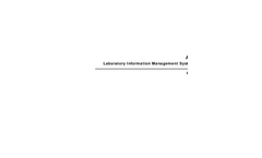 ALFA21 - Laboratory Information Management System (LIMS) - Manual
